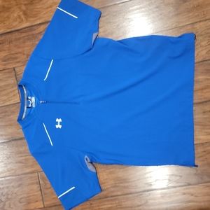 Under Armour short sleeve 3/4 zip